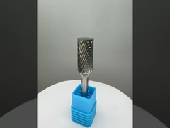 SACilinder tanpa ujung potong Burrs Untuk Die Grinder Standar Double Cut