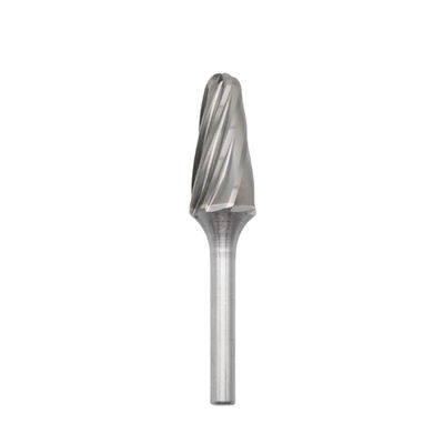 Mata Bor Tungsten Carbide Akhir Radius Pohon F 16mm*25mm Pemotong Aluminium Gerinda Deburring