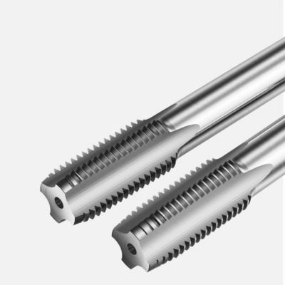 Harga yang bagus UNF Mesin Tap 4 Flutes M10 1.25 Tap lurus Fluted Solid Carbide Tap Pendingin internal daring