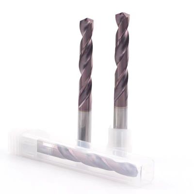 Harga yang bagus Metal Solid Carbide Drill Bit Set 6mm X 28mm X 6mm Solid Carbide Twist Drill 66mm Overal daring