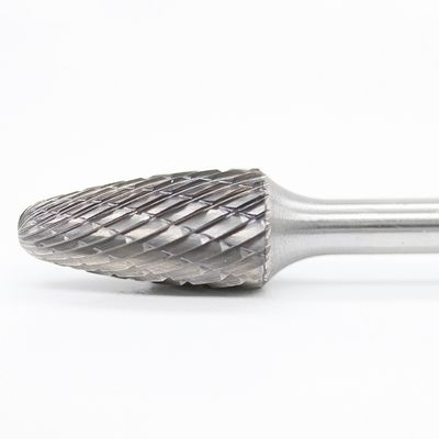 Harga yang bagus SF Radius Pohon Ujung Tungsten Karbida Burr Double Cut 1/4 