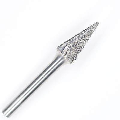 Harga yang bagus SM-1 Tungsten Carbide Rotary Burr Cone Pointed End Type Untuk Die Grinder Dengan Selang 1/4 