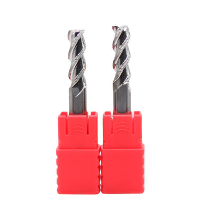 Harga yang bagus 16mm Dia 16*60*16*150L HRC55 3 Flutes Flat Carbide End Mills Untuk Aluminium Uncoated daring