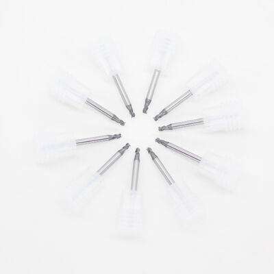 Harga yang bagus 0,093" 3Flutes Variable Helix Micro-diameter End Mills Untuk Paduan Aluminium, Lapisan PVD Paduan Tembaga daring