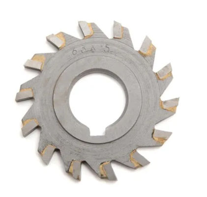 Harga yang bagus Tungsten Side Milling Cutter 14 Teeth Carbide Tipped Milling Cutters 120 X 8 X 32mm daring