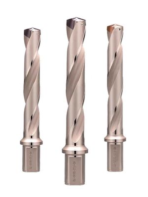 Harga yang bagus 7D Tungsten Carbide Bor Bits Steel Spiral Flute Indexable Deep Hole Drilling Tools on line