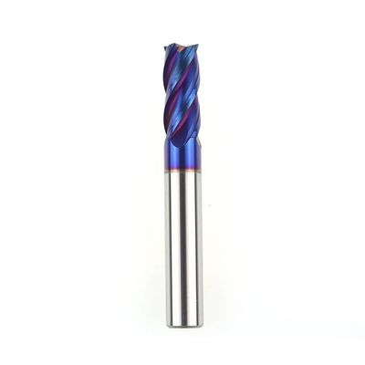 Harga yang bagus 20 mm 4 flutes flat End Mill TiAISiNX Square End Mill Untuk Baja & Cast Iron 20*45*20*100 daring
