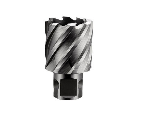Harga yang bagus 25mm Kedalaman HSS Ring Cutter 19.05mm Shank Spiral Kecepatan Tinggi Steel Ring Cutter daring