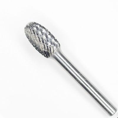 Harga yang bagus SG-51 Tree Point End Carbide Burr Die Grinder Bits 1/4 