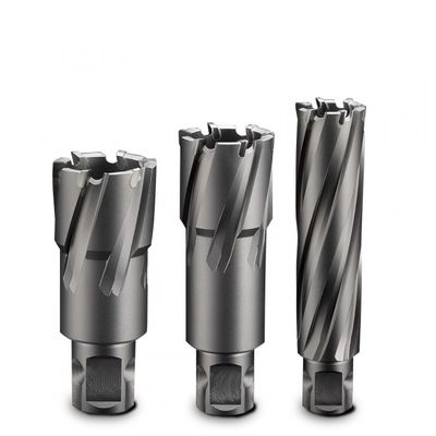 Harga yang bagus 75mm Cutting Depth 25mm Cutting Dia TCT Annular Cutter bor dengan batang universal daring