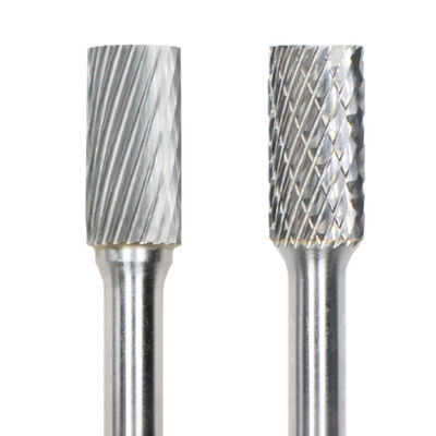 Harga yang bagus SB Silinder dengan ujung potong Karbida Burrs 19mm Cut Dia Dengan 6mm Shank Dia Karbida File Rotary daring
