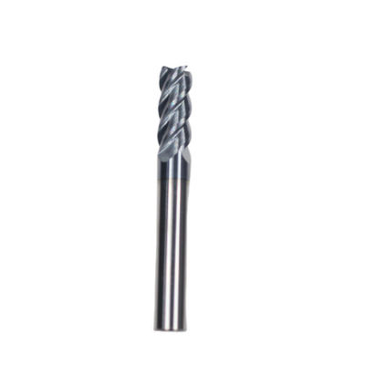 Harga yang bagus HRC60 AITiN Coated Carbide End Mill Untuk Baja, Baja Hard, Iron Carbide Corner Radius Mill Cutter daring
