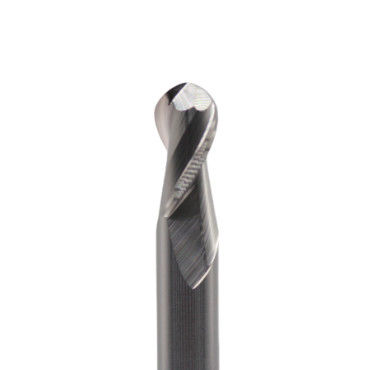 Harga yang bagus HRC 55° R4*8*16*8*60 2 Flutes Ball Nose End Mill Untuk Aluminium Tanpa Lapisan daring