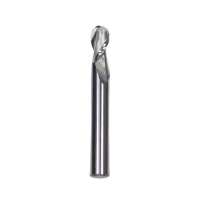 Harga yang bagus HRC 55° R10*20*40*20*150L 2 Flutes Ball Nose End Mill Untuk Aluminium Tanpa Lapisan daring