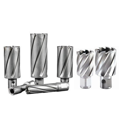 Harga yang bagus BABOS TCT Cutter Annular Dan HSS Cutter Annular Weldon Shank Universal Shank Full Stock Untuk Beli Grosir daring