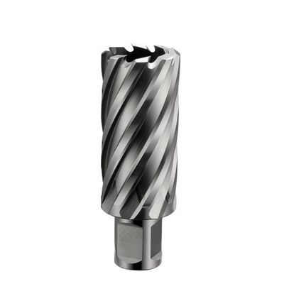 Kualitas 25mm X 50mm HSS Ring Cutter - 3/4 "(19.05mm) Weldon Shank Mag Pengeboran Bit pabrik
