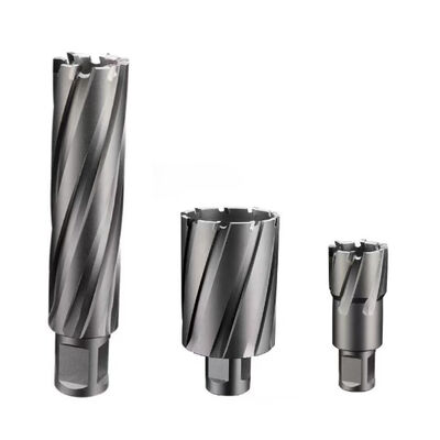kualitas 100mm Cutting Depth TCT Ringlar Cutter Deep Hole Cutter Carbide Ringlar Cutter Drill Bit pabrik