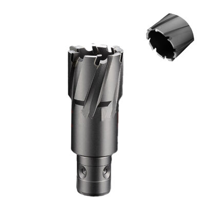 Pemotong Bor Magnetik Kedalaman Pemotongan 50mm Pemotong Annular TCT Shank Quick-In Fein Untuk Pengeboran Logam