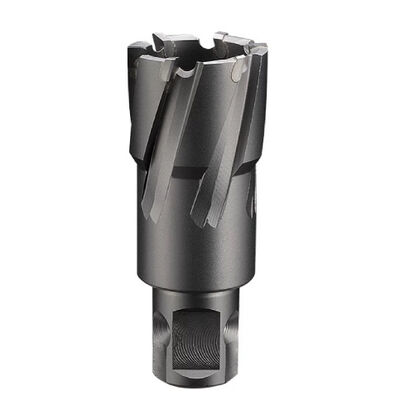 kualitas Pemotong Annular TCT Kedalaman Potong 35mm OEM 19.05mm Universal Shank Annular Cutter pabrik